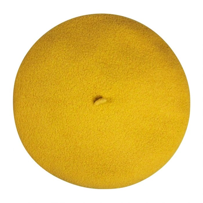 Béret Authentique jaune curcuma - Laulhère
